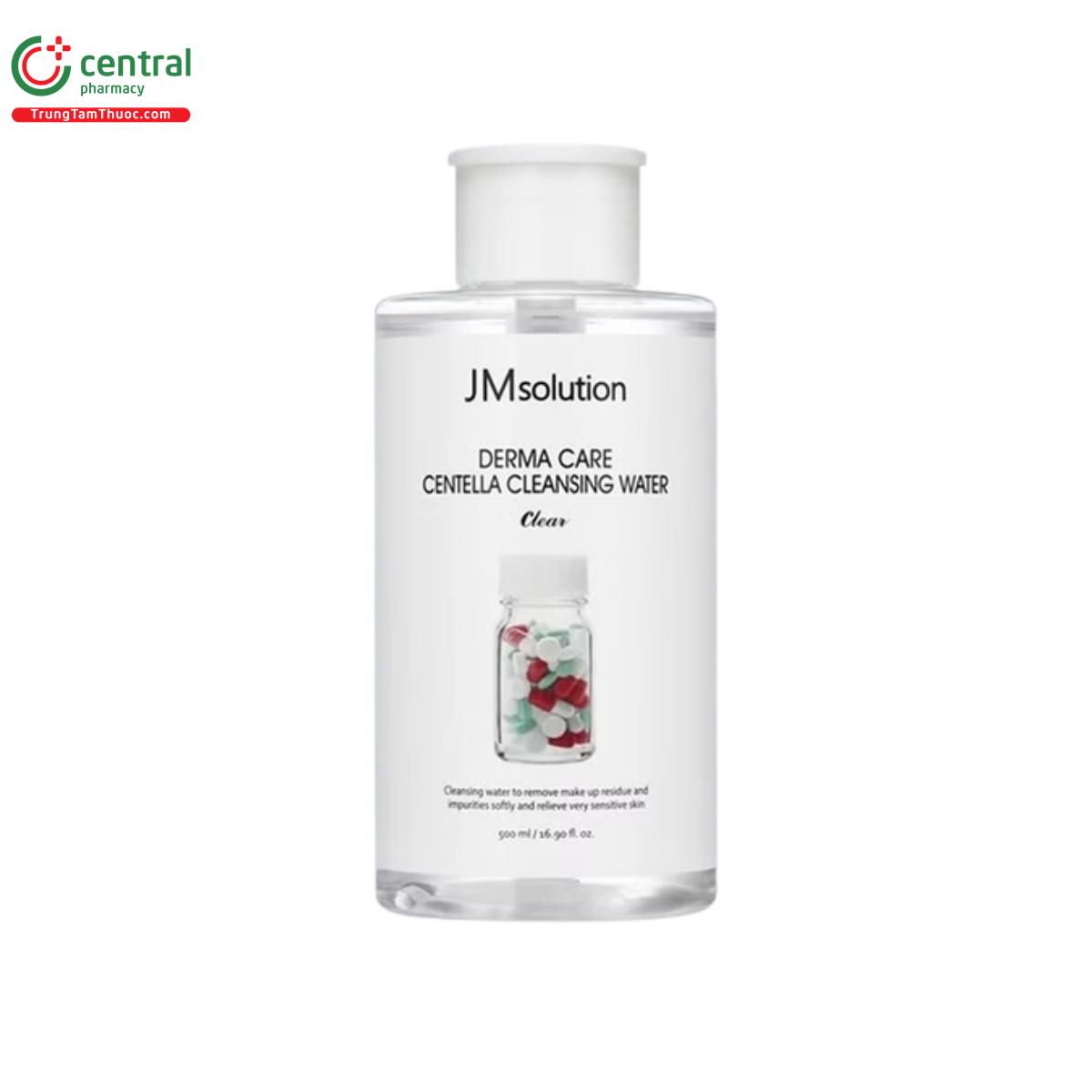 jmsolution derma care centella cleansing water clear 2 K4407