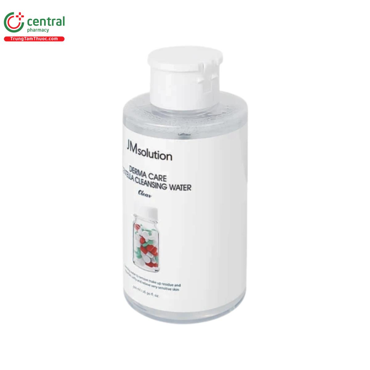 jmsolution derma care centella cleansing water clear 4 L4300