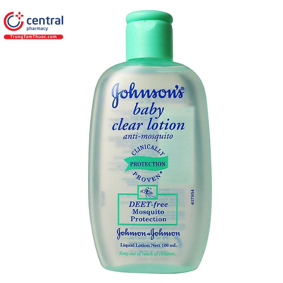 johnson baby clear lotion anti mosquito 100ml 1 L4531