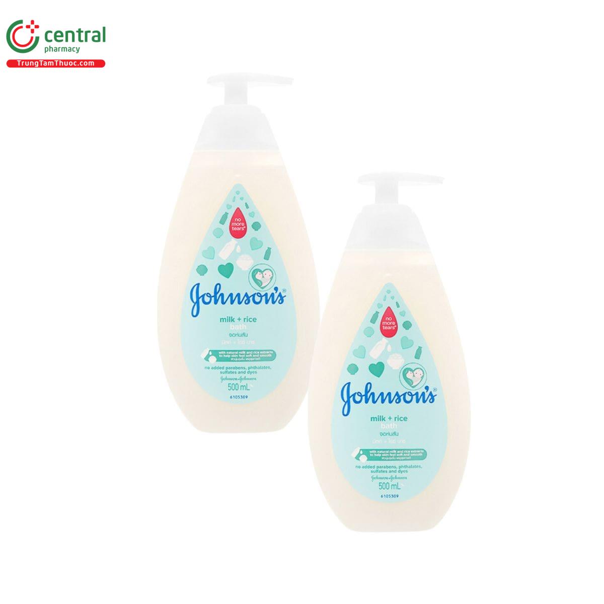 johnsons milk rice bath 500ml 2 P6810