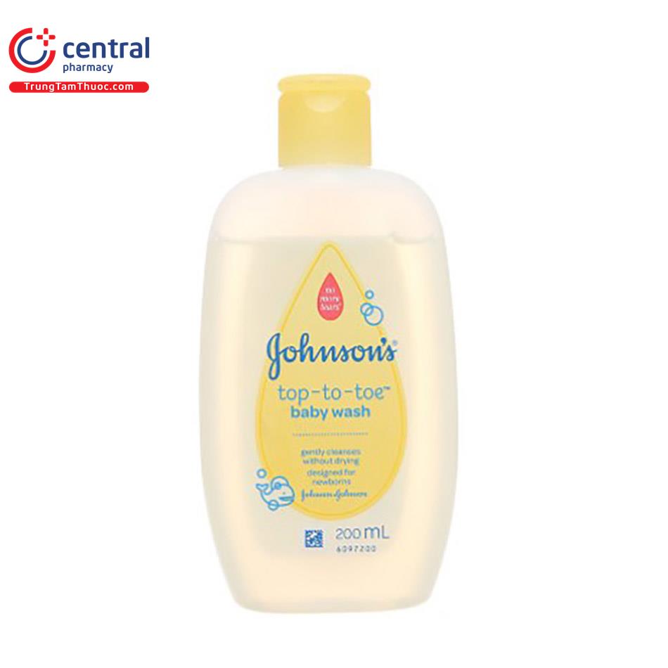 johnsons top to toe baby wash 200ml 1 H3403
