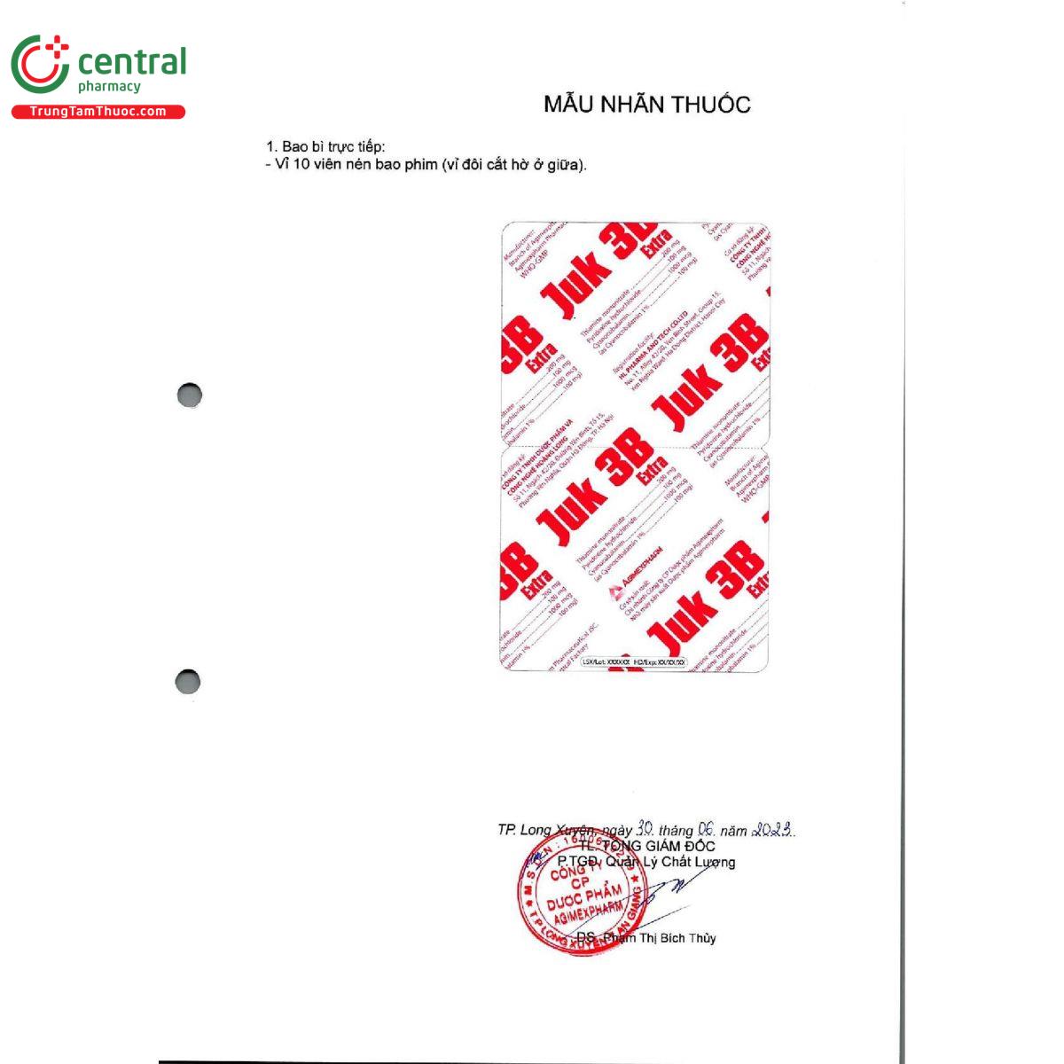 juk 3b extra 2 G2005