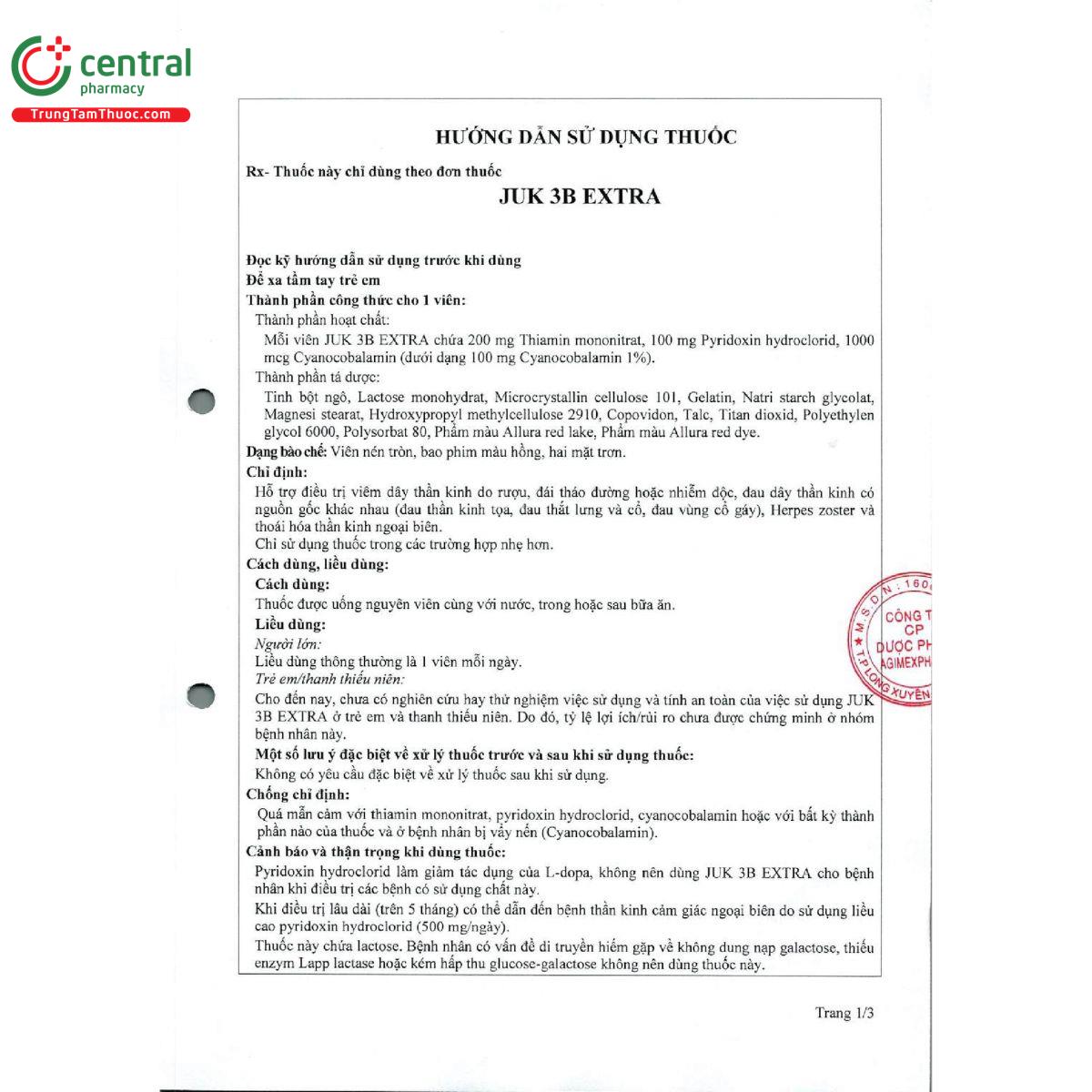 juk 3b extra 4 M4173