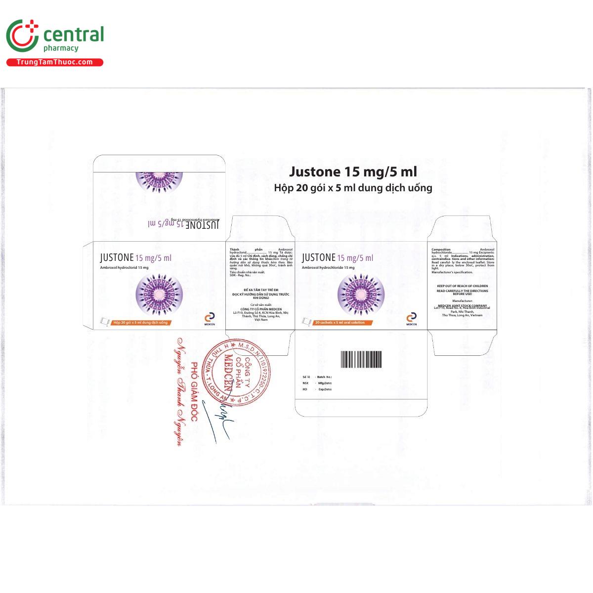 justone 15 mg 5 ml 16 F2268 justone 15 mg 5 ml 16 F2268