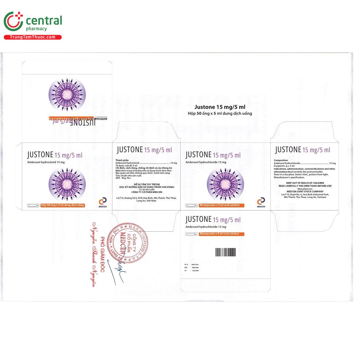 justone 15 mg 5 ml 2 T7543 justone 15 mg 5 ml 2 T7543