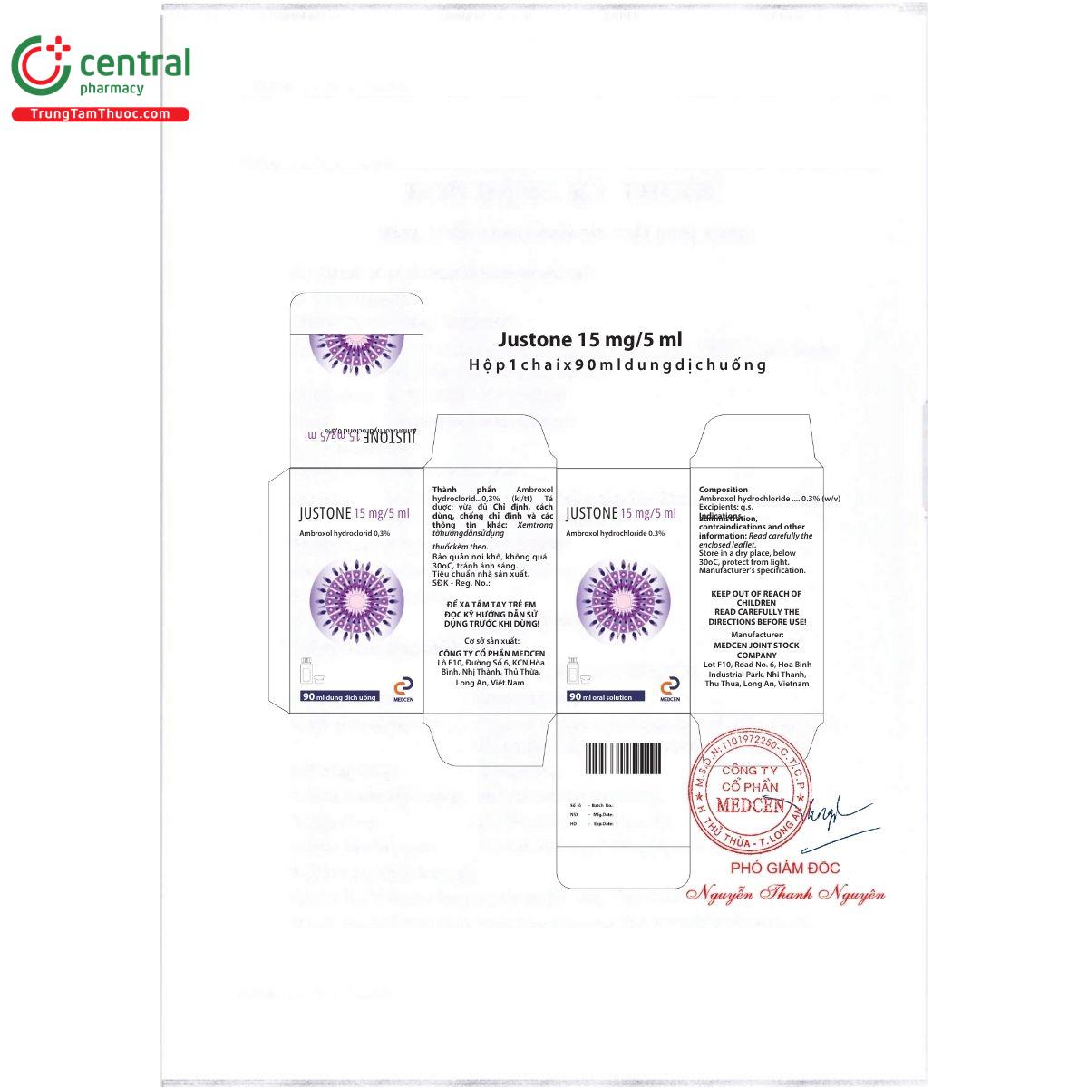 justone 15 mg 5 ml 21 G2742 justone 15 mg 5 ml 21 G2742
