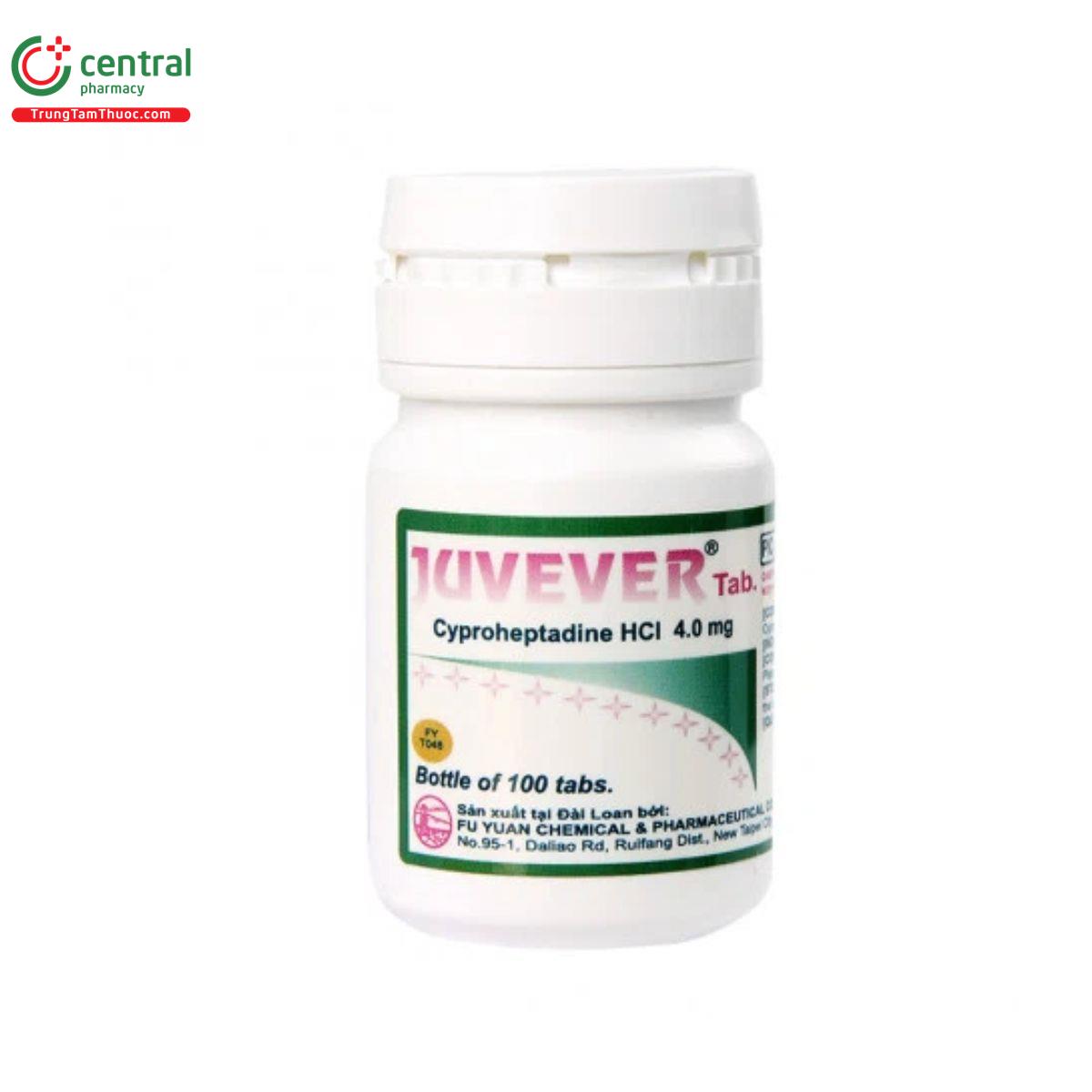 juvever tab 4mg 2 K4654