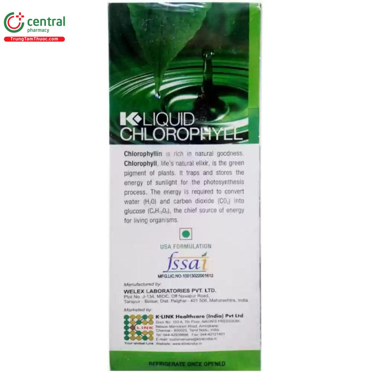 k liquid chlorophyll 8 B0340