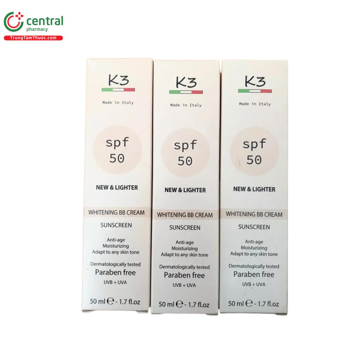 k3 whitening bb cream spf50 4 V8118