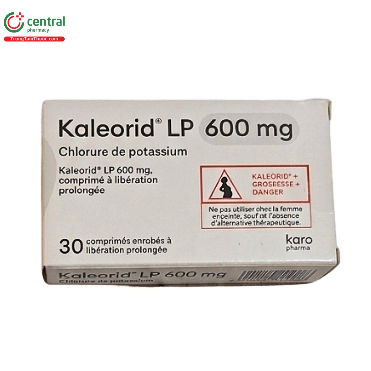 kaleorid lp 600mg 2 O6250