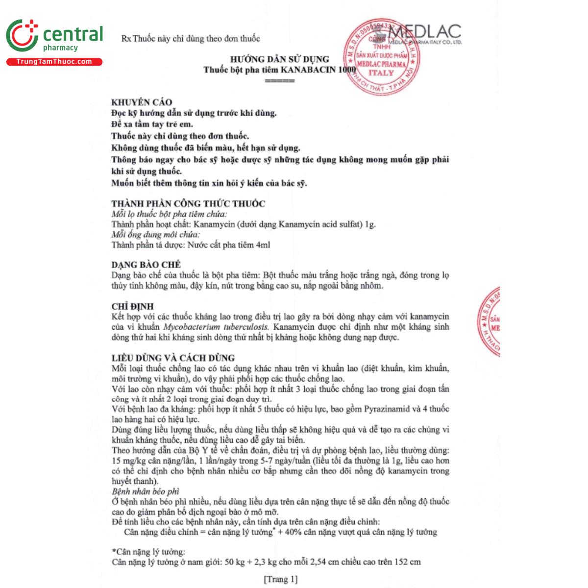 kanabacin 1000 4 C0344 kanabacin 1000 4 C0344