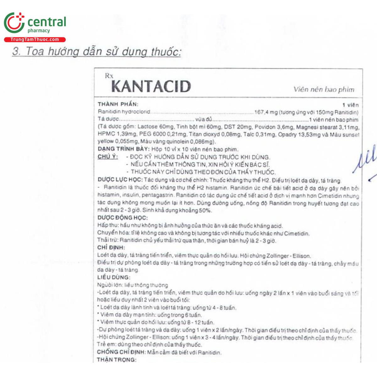 kantacid 8 R6734