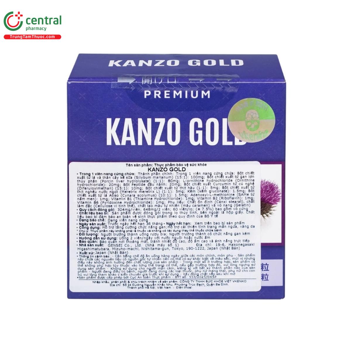 kanzo gold 4 V8381 kanzo gold 4 V8381