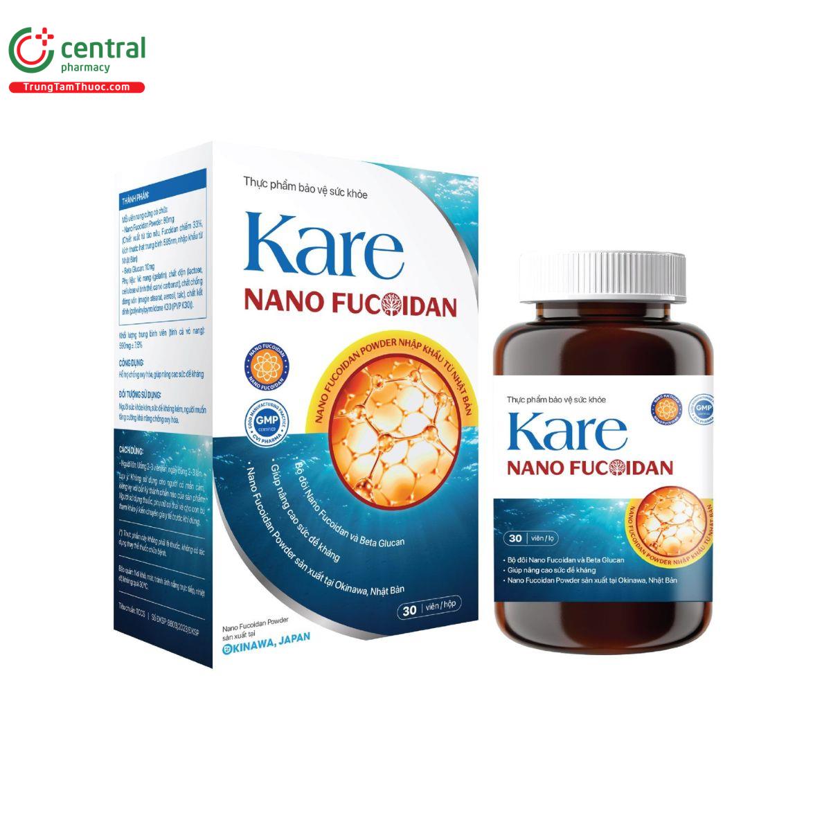 kare nano fucoidan 1 D1157 kare nano fucoidan 1 D1157