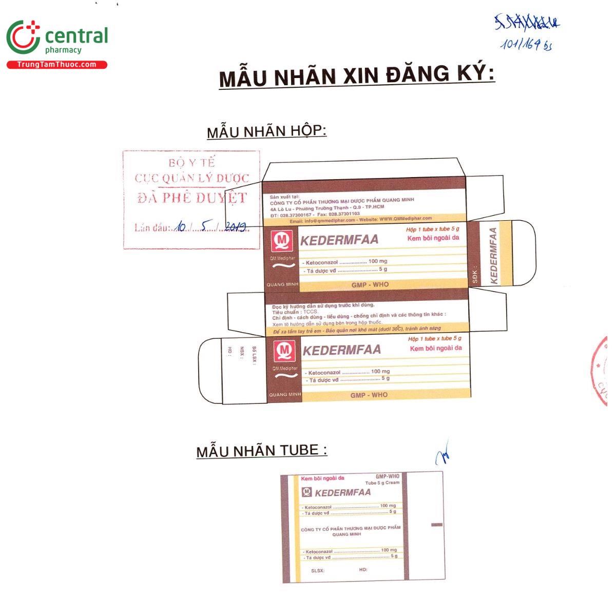 kedermfaa 100mg5g 2 F2571 kedermfaa 100mg5g 2 F2571