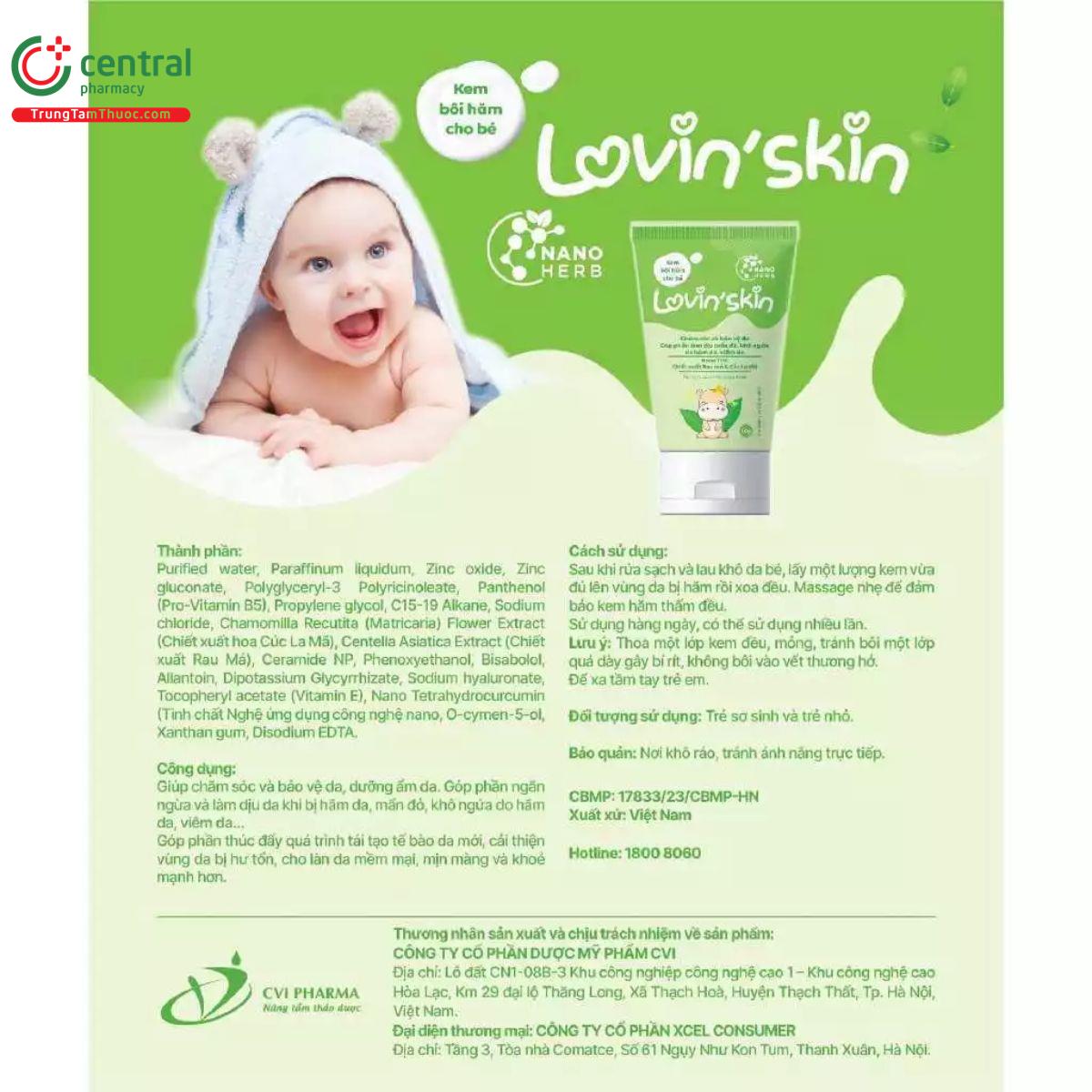 kem boi ham cho be lovin skin 4 U8814