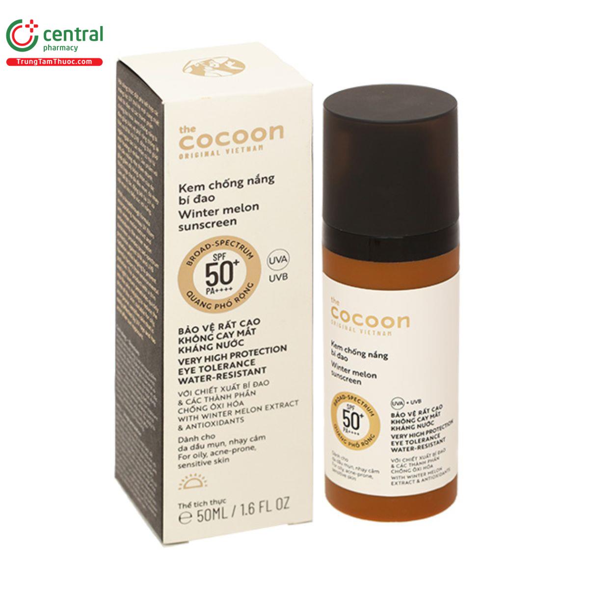 kem chong nang bi dao cocoon spf50 pa 50ml 2 H3430