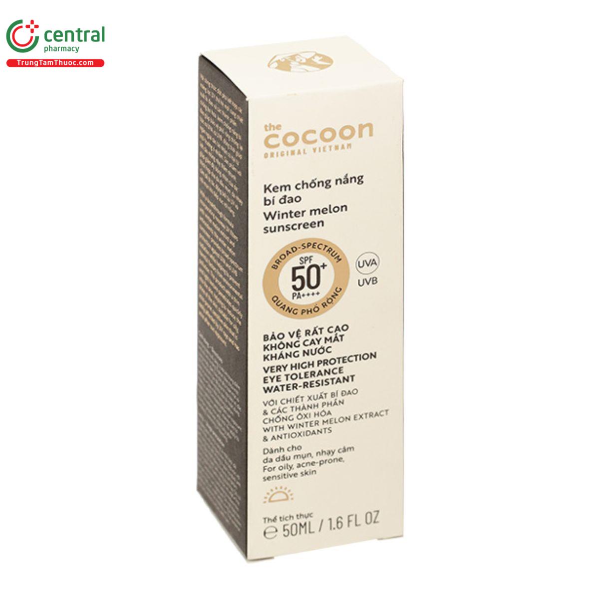 kem chong nang bi dao cocoon spf50 pa 50ml 5 M5277