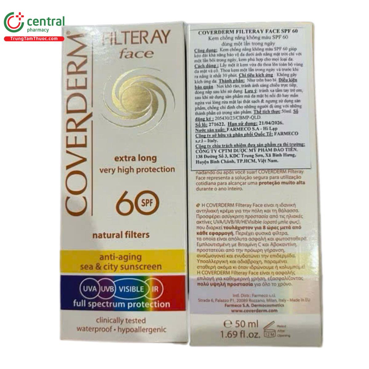 kem chong nang coverderm filteray face spf 60 khong mau 4 C0367