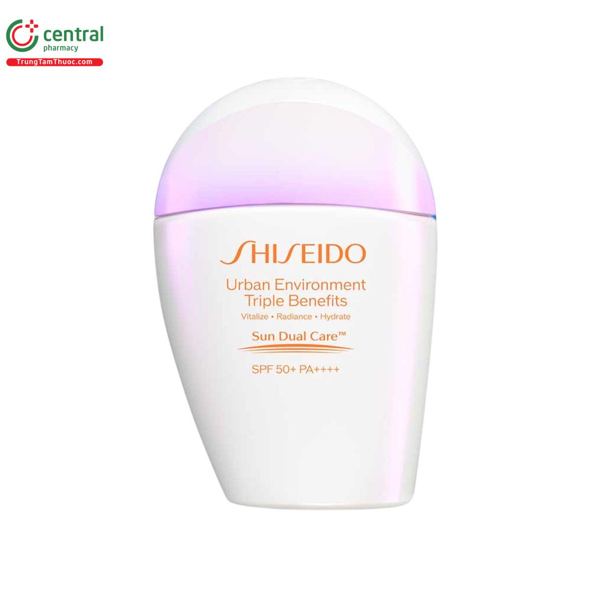 kem chong nang shiseido urban environment triple benefits suncare emulsion 1 U8548