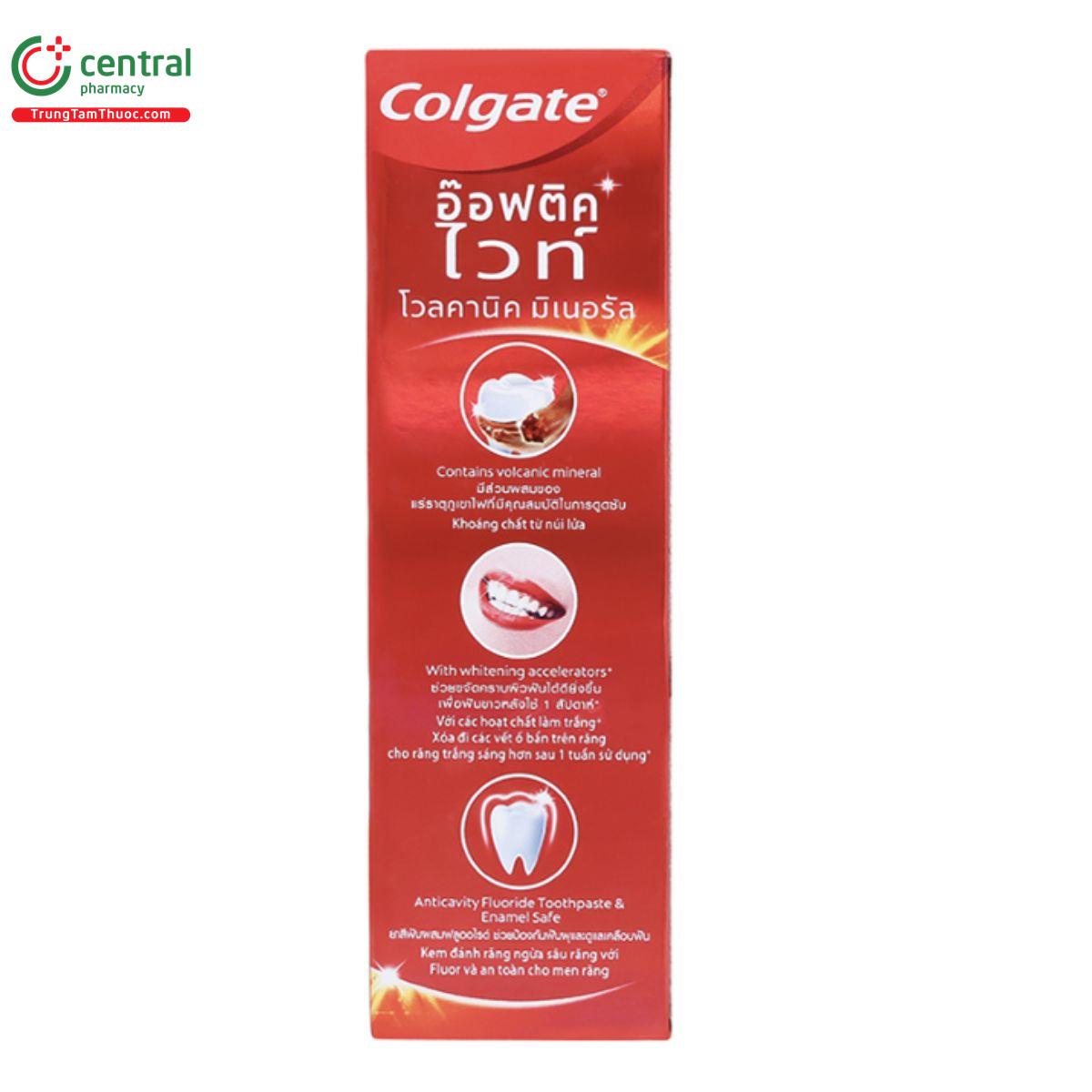 kem danh rang colgate optic white volcanic mineral 100g 4 M5283