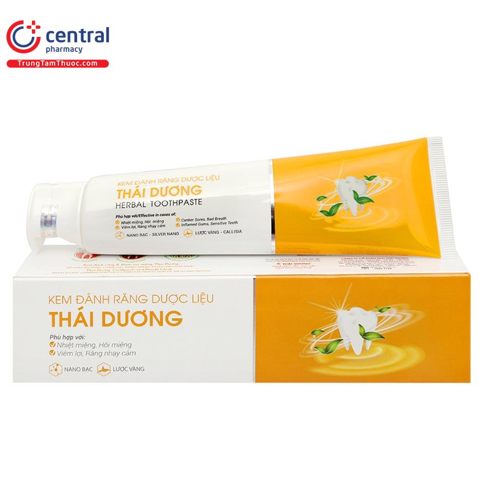 Kem đánh răng Thái Dương