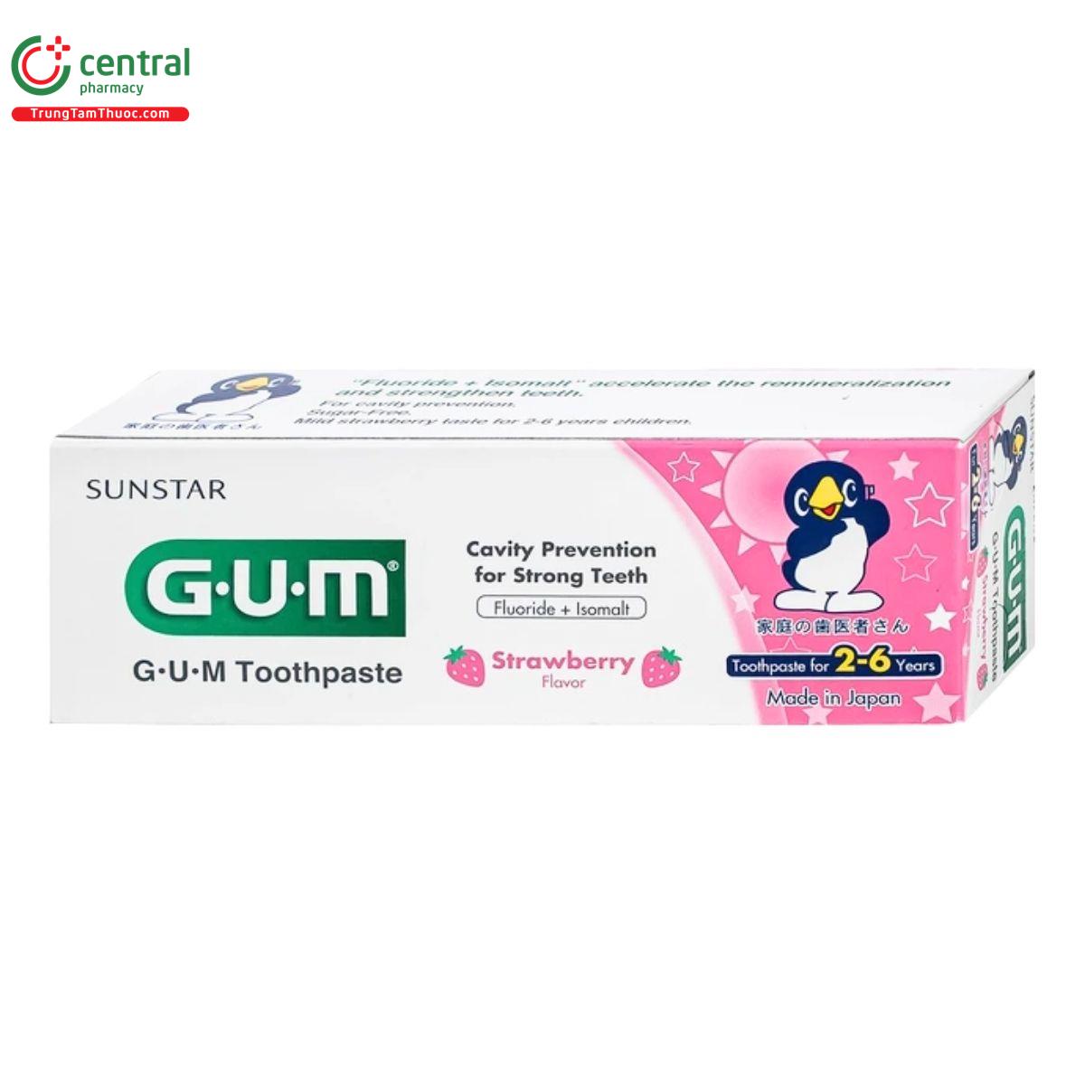 kem danh rang sunstar gum cho be 2 6 tuoi huong dau 4 O6866