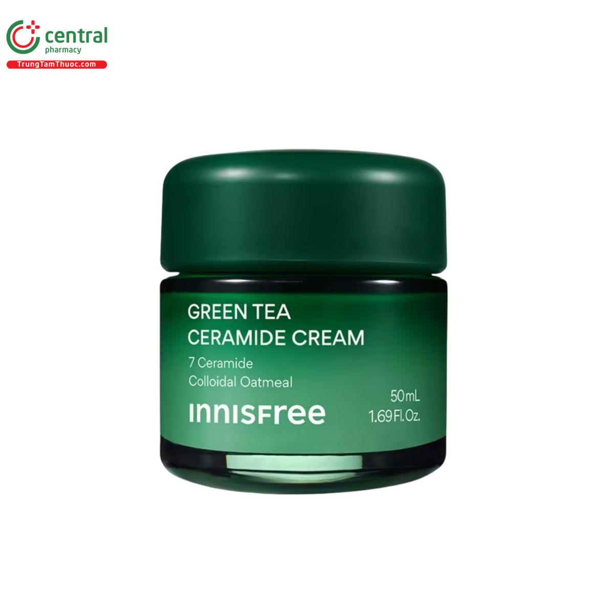 kem duong am innisfree green tea ceramide cream 1 D1411 kem duong am innisfree green tea ceramide cream 1 D1411
