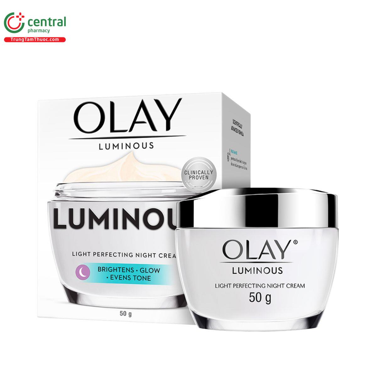 kem duong ban dem olay luminous light perfecting night cream 50g 1 G2347 kem duong ban dem olay luminous light perfecting night cream 50g 1 G2347