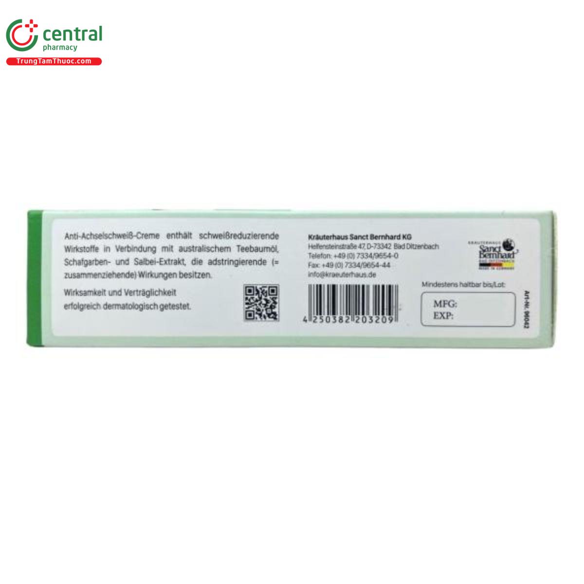 kem khu mui anti achselschweib cream 5 B0607