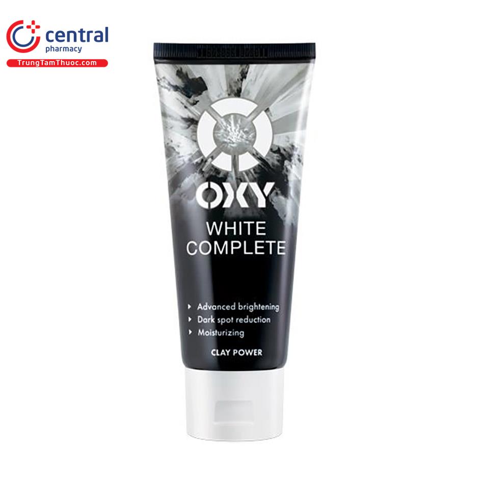 Kem rửa mặt Oxy White Complete giúp làm sạch tế bào chết, dưỡng trắng