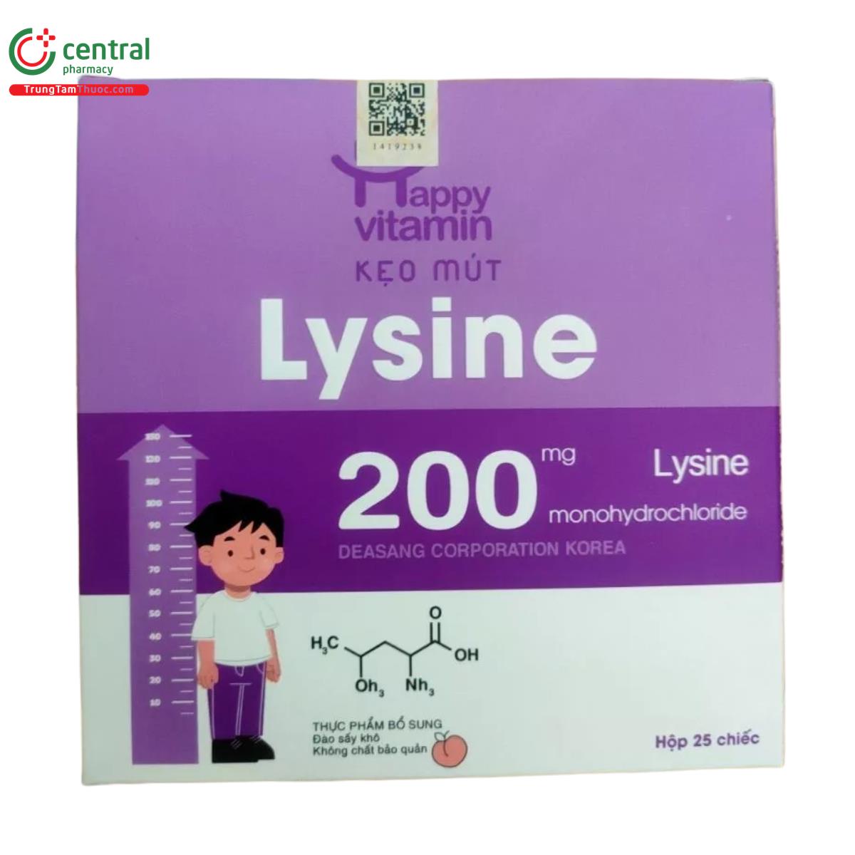 keo mut happy vitamin lysine 200mg 2 M4081