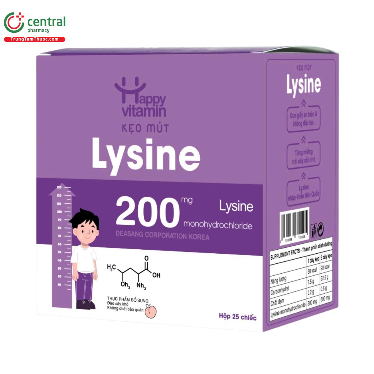 keo mut happy vitamin lysine 200mg 4 M4507