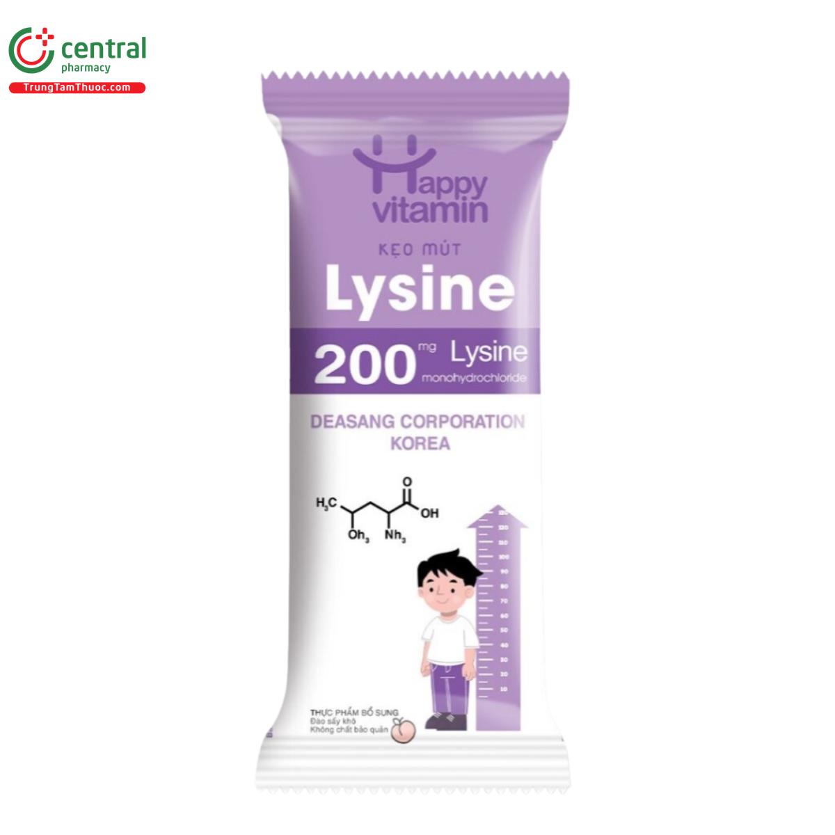 keo mut happy vitamin lysine 200mg 5 E1858
