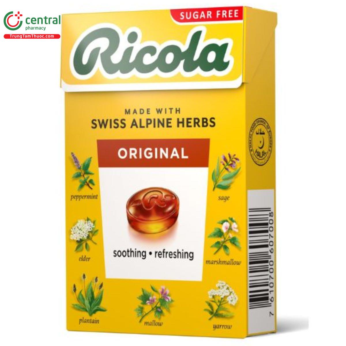 keo ngam thao moc khong duong ricola original herb 3 P6336