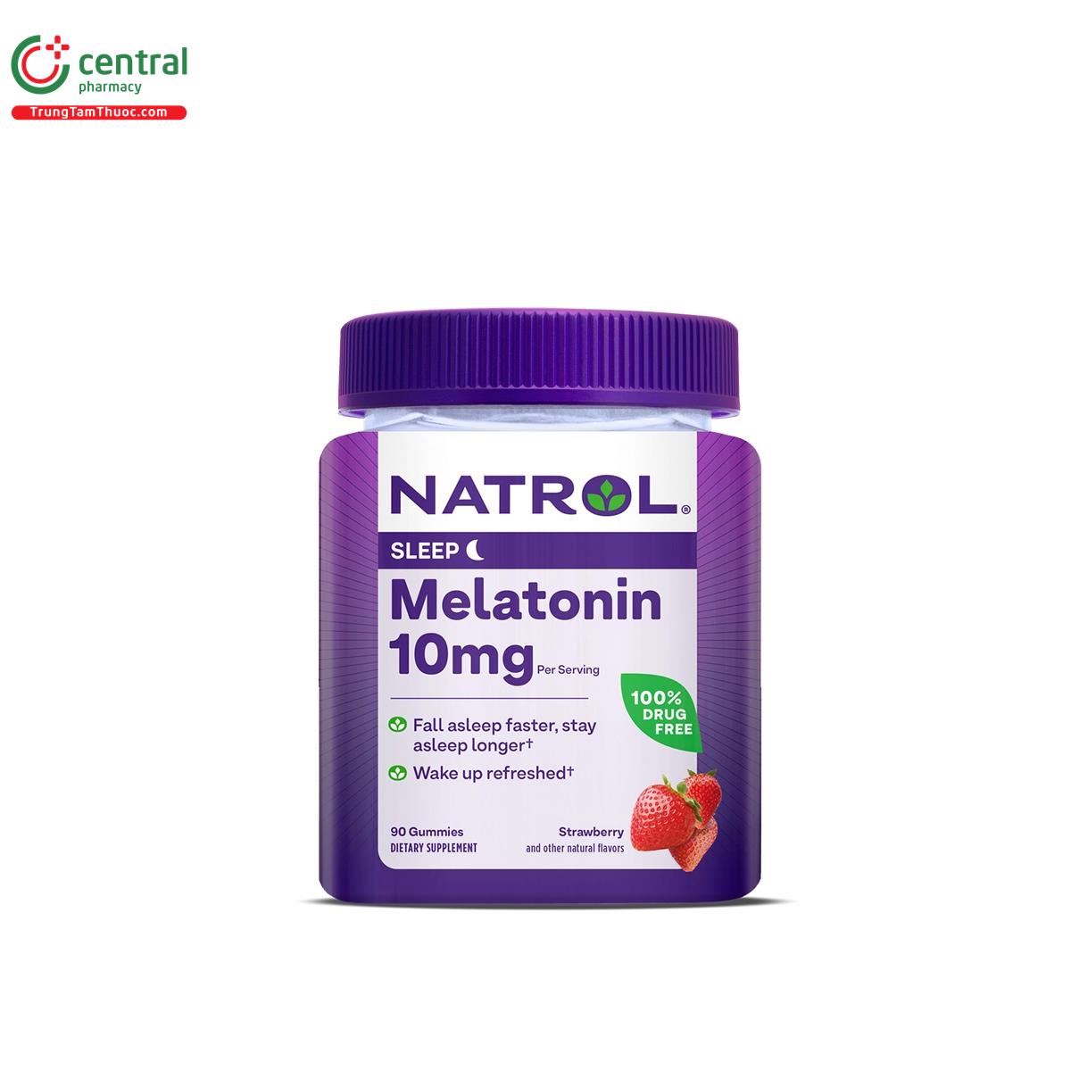 keo ngu natrol melatonin 10mg 2 F2411