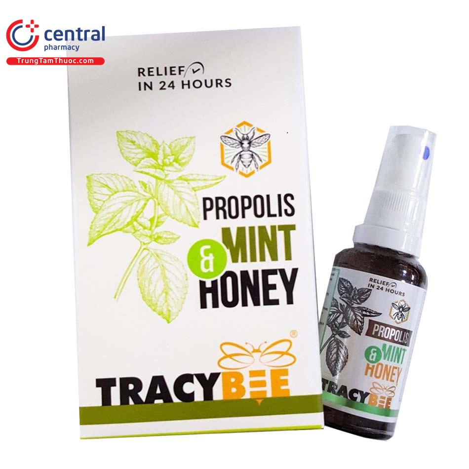 keo ong tracybee propolis mint honey 30ml 11 Q6786