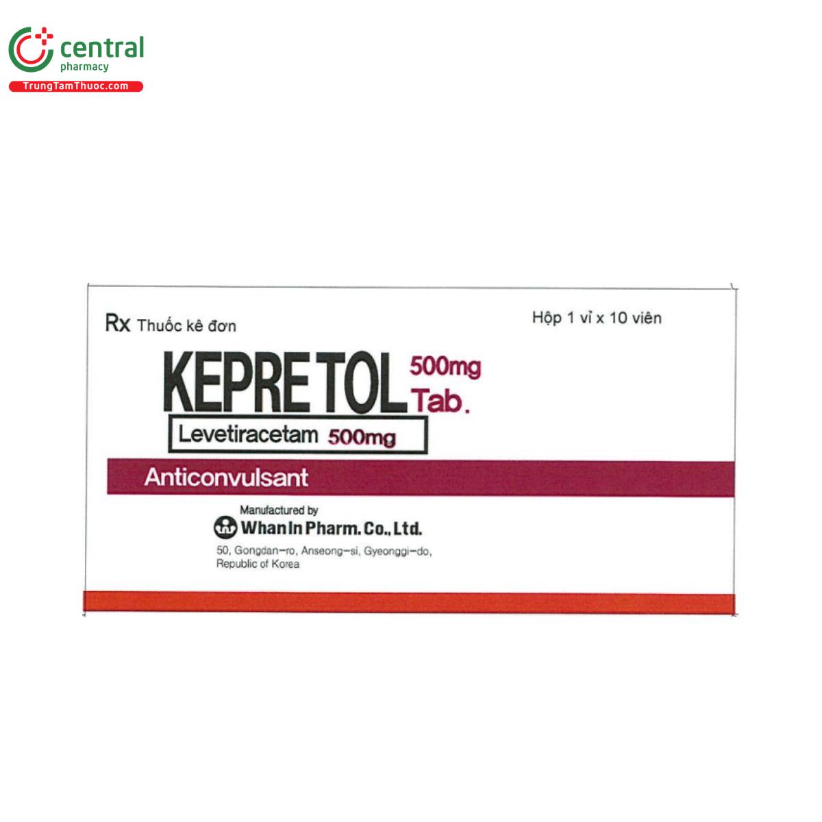 kepretol tab 500mg 2 K4018