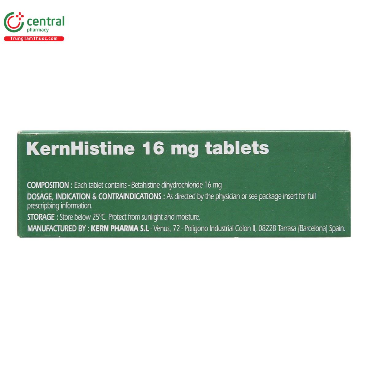 kernhistine 16mg 3 N5764