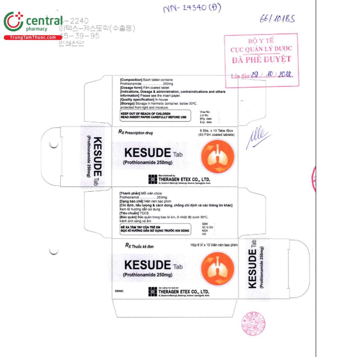 kesude tab 250mg 3 R7370 kesude tab 250mg 3 R7370