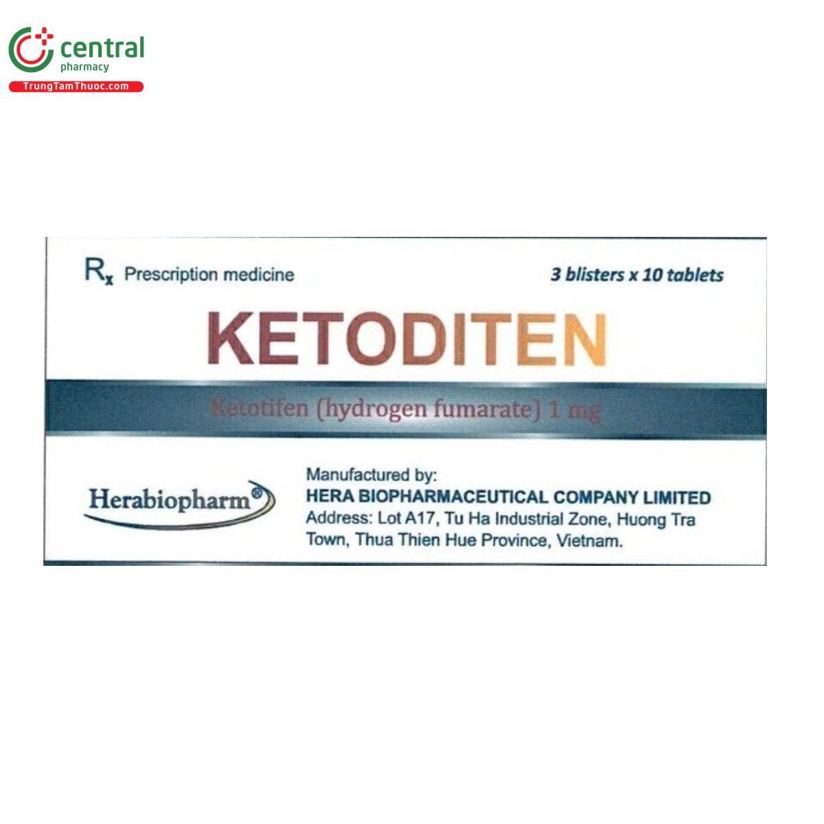 ketoditen 1mg 4 T8775