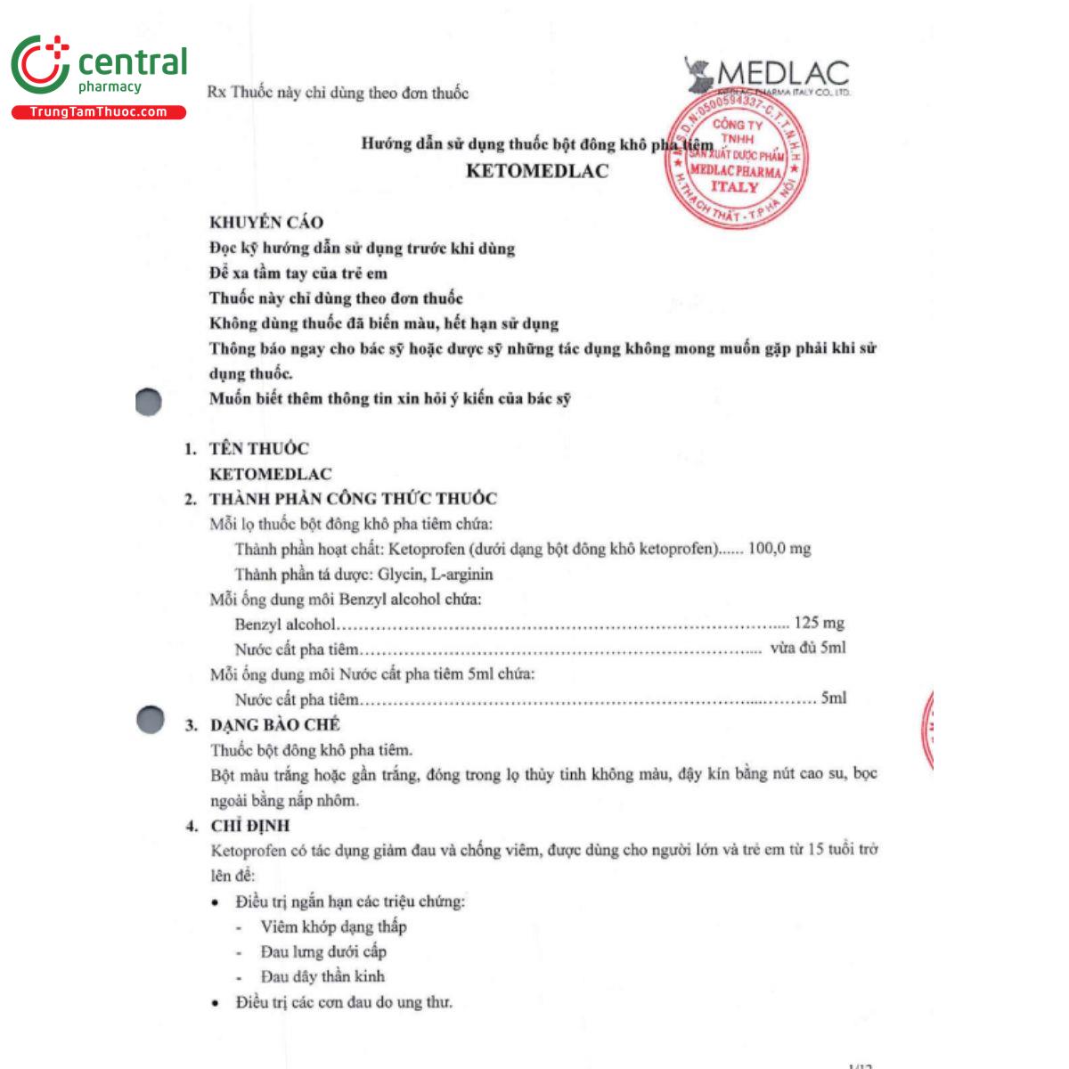 ketomedlac 100mg 3 U8180 ketomedlac 100mg 3 U8180