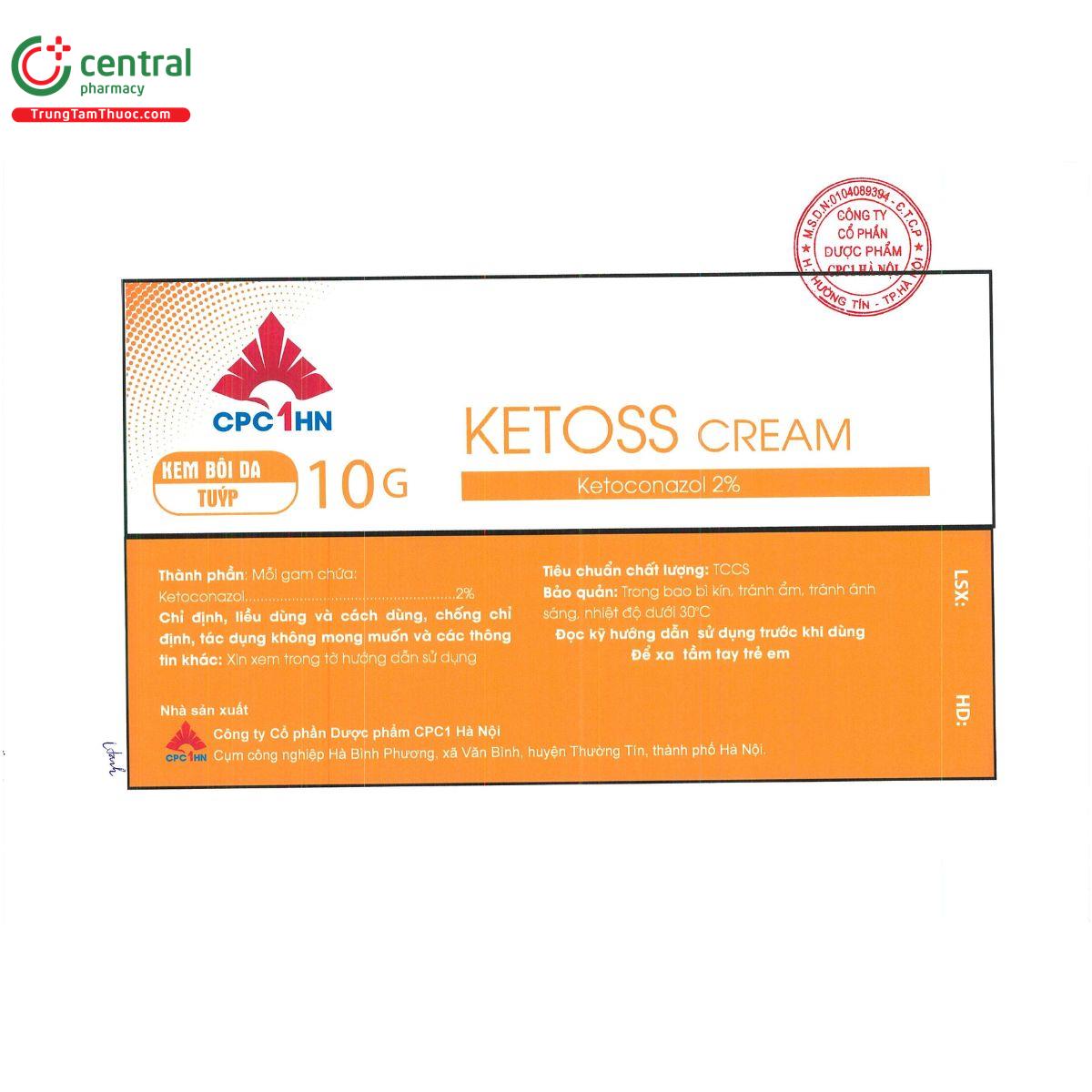 ketoss cream 2 4 G2632 ketoss cream 2 4 G2632