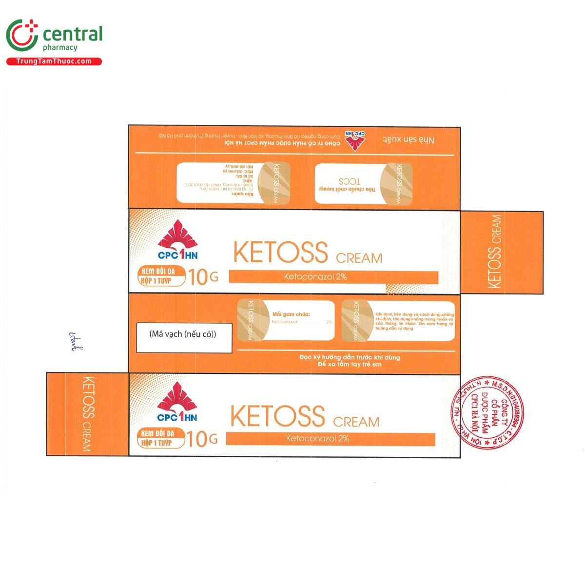 ketoss cream 2 C1608 ketoss cream 2 C1608