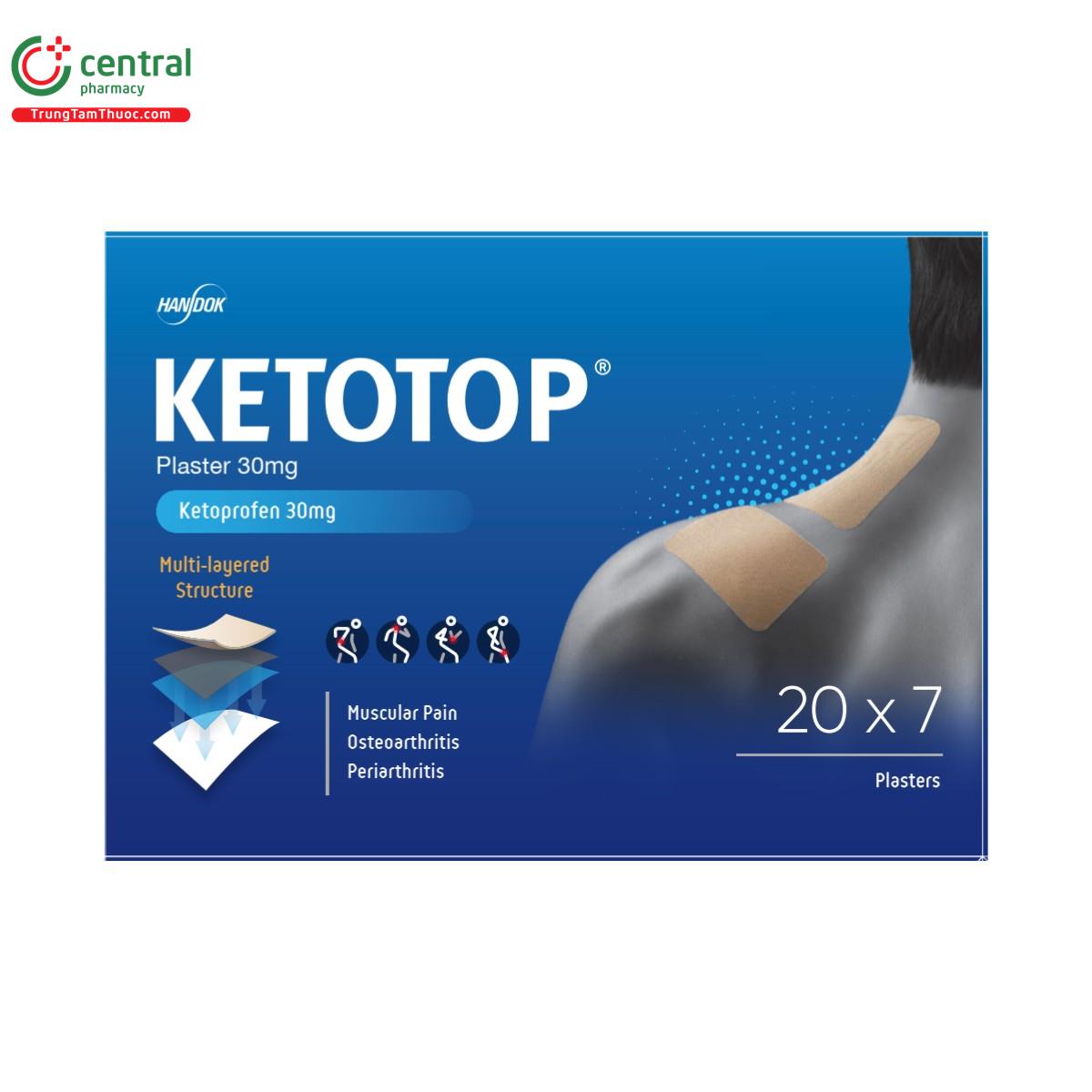 ketotop plaster 30mg 1 P6406