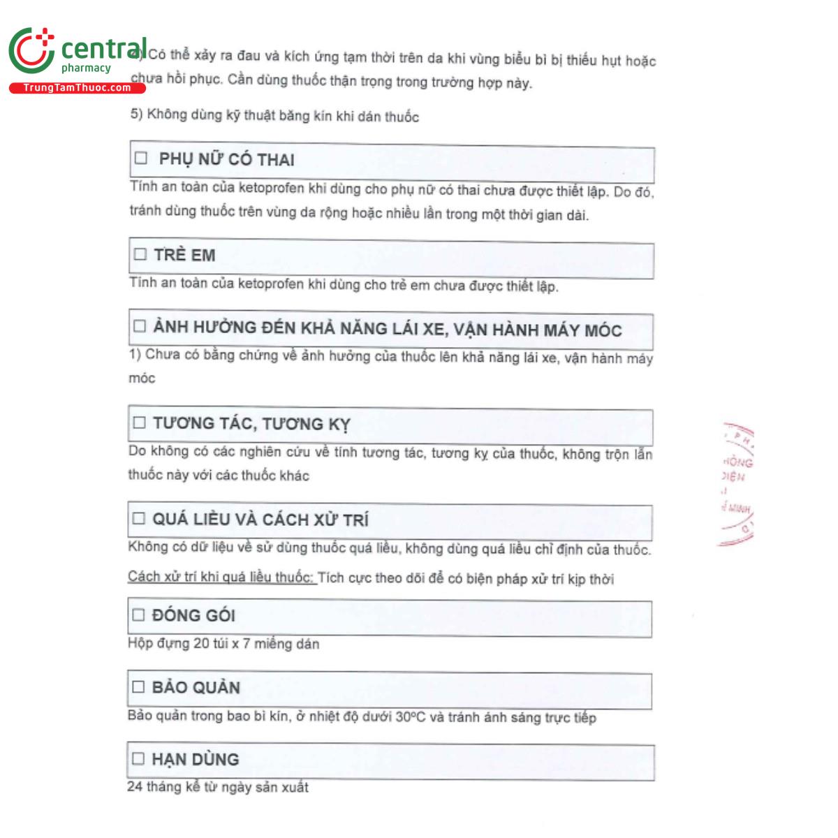 ketotop plaster 30mg 6 F2771