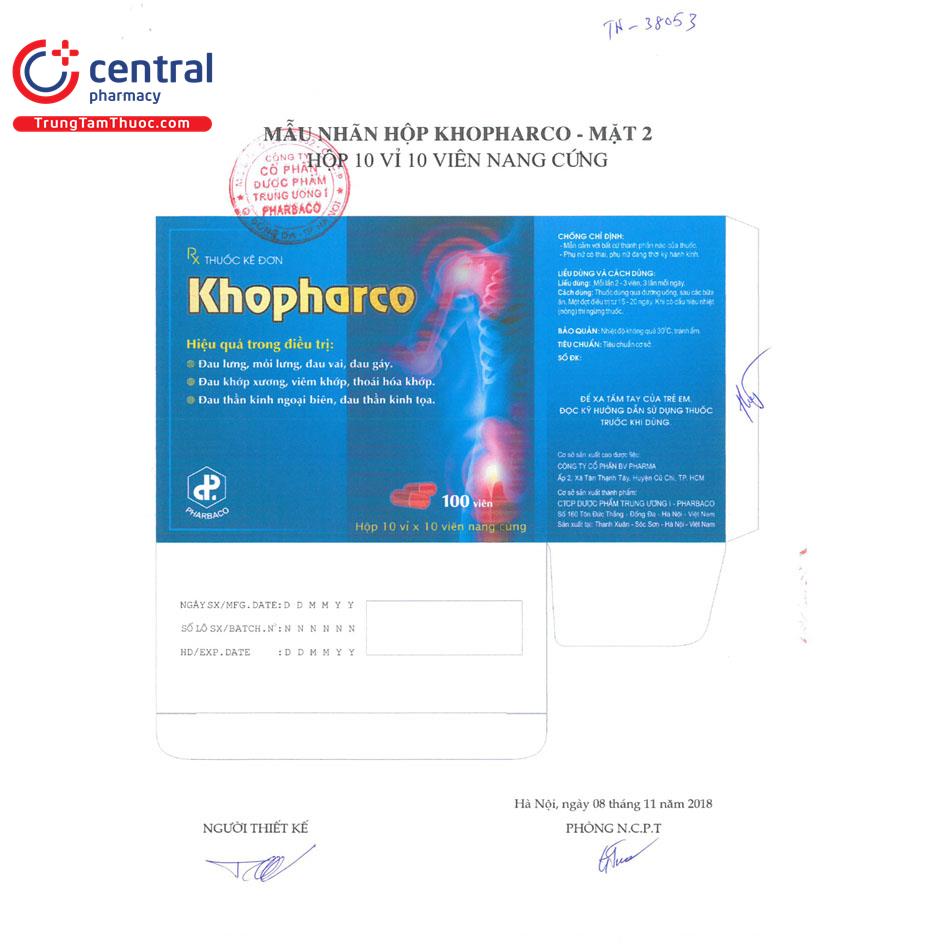 khopharco 1 U8073