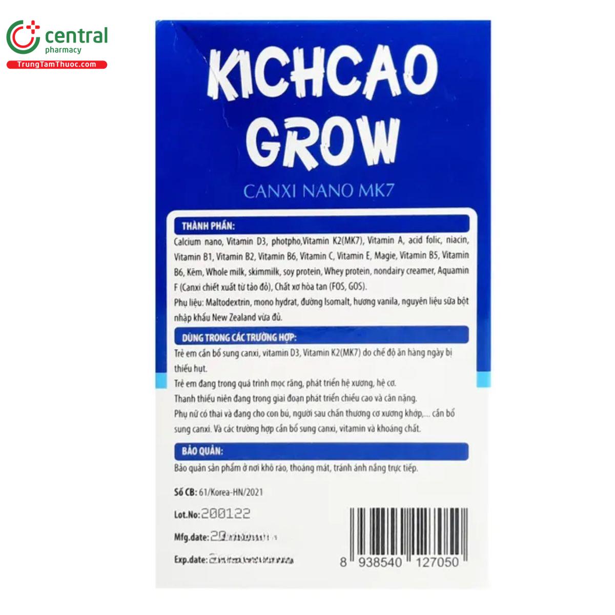 kichcao grow canxi nano mk7 5 D1648