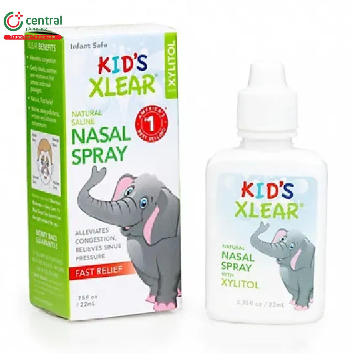 kid s xlear nasal spray hop 1 chai 22ml S7048