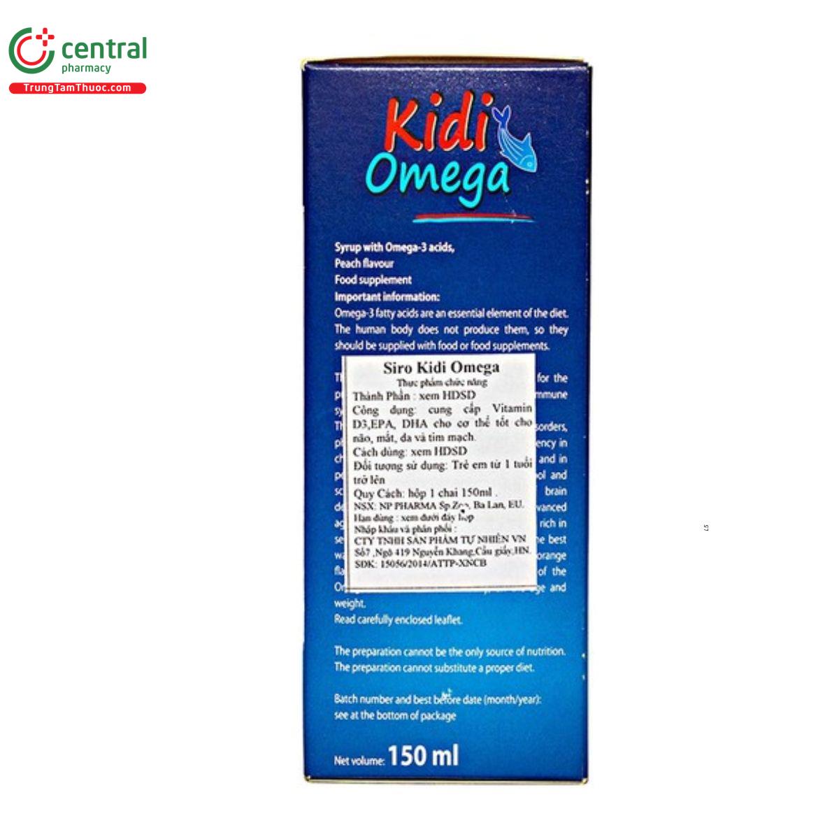 kidi omega syrup 5 T8866